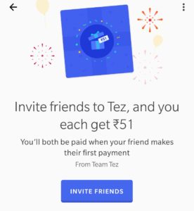 (Maha Loot) Google Tez - ₹51/ Each Refer, Earn Upto ₹9000 Free