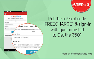 (*BANG*) EASIEST SNAPDEAL UNLIMITED RECHARGE TRICK WITH RS.50 IN ALL FREECHARGE ACCOUNTS