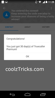 Get Free Truecaller Premium Service For 1 month worth $0.99-june'15