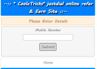[*Exclusive*] CoolzTricks's Own Just Dial Refer and Earn Site-Loot at Next Level - OCT'15