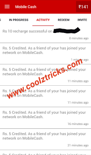 [*DHOOM*] MOBILE CASH APP TRICK - 170 Rs. / REFER FREE RECHARGE (UPDATED) (+PROOF)- OCT'15