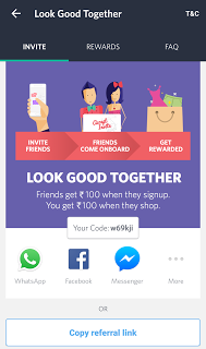 (*LOOT*) EARN 100 Rs. ON SIGN UP FROM MYNTRA APP - OCT'15