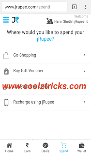 (*DHOOM*)JRUPEE WEB-EARN UNLIMITED FREE RECHARGE/VOUCHER OF D2HSHOP-OCT'15