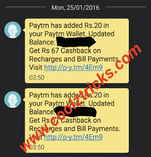 {*LOOT*} GET PAYTM WALLET CASH FOR 100 % ABSOLUTELY FREE ( MAY OVER ANY TIME ) - JANUARY 2016