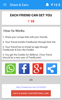 (*DHOOM*) EARN UNLIMITED FREE PAYUMONEY OR MOBILE RECHARGE FROM NEW FREE BUSTER APP - OCT'15