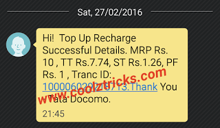 10 DAYS APP TRICK - GET 10 Rs. FREE RECHARGE / BANK TRANSFER EVERYDAY + PROOF ATTACHED - FEBRUARY 2016