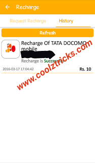 RUNNING RECHARGE APP {*LOOT*} TRICK-UNLIMITED FREE RECHARGE/BANK TRANSFER EVERYDAY + PROOF-MAR'16