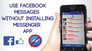 (*TRICK*) HOW TO CHAT ON FACEBOOK WITHOUT DOWNLOADING MESSENGER APP IN ANDROID