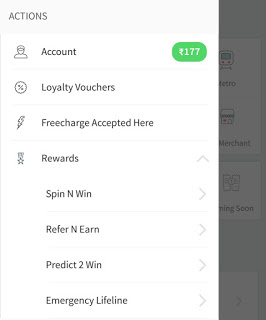 FREECHARGE REFER & EARN BACK-GET RS.50 PER REFER +50 CB ON 50-APR'16