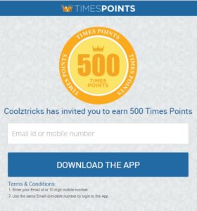 Timespoint app free gift vouchers trick
