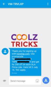 (*BOOM*)DOWNLOAD TravelXP App And Get Rs.500 OLA Prime Voucher Free(Instantly)