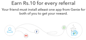 Genie Rewards App : Get Free Rs.10 Signup Bonus
