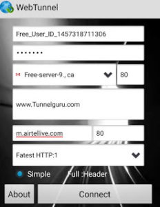 Airtel Free 3g/4g Internet Trick with WebTunnel VPN June 2016