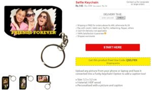 (*FREE*) Excitinglives : Personalized Selfie Keychain For Free