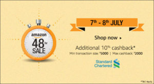 {*HOT*} Amazon 48 Hours Sale – Get Upto 70% OFF Enjoy Great Savings(7-8 July) jerry geevarghese viji