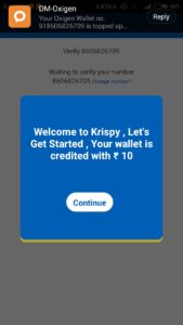 {*NEW*} Krispy App : Refer Friends & Earn Unlimited Oxigen Wallet Cash