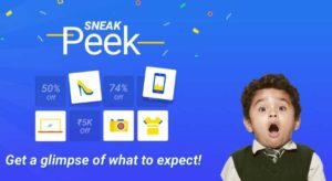 Flipkart Sneak Peek Sale Game : Play & Win Exciting Offers