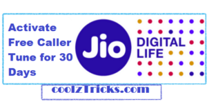 Trick To Activate CallerTune In Your Jio SIM For Free Of Cost(Official)