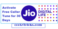 Trick To Activate CallerTune In Your Jio SIM For Free Of Cost(Official)