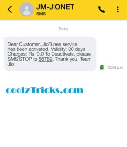 Trick To Activate CallerTune In Your Jio SIM For Free Of Cost(Official)