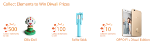 {*HOT*} Oppo Diwali Mega Contest : Refer Friends & Win Selfie Stick, OPPO F1s & More
