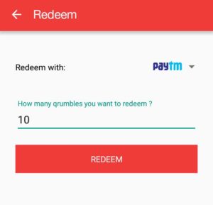 {*NEW*} QrumbleBox App: Earn Free Rs.10 Paytm Cash on Signup + Rs.10/Refer