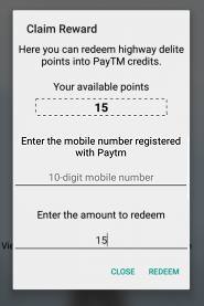 {*NEW*} Highway Delite App : Refer And Earn Free Paytm Cash (Rs.15/Refer)