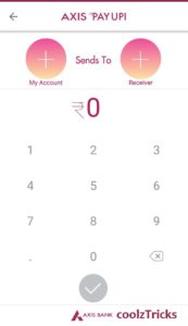 Axis Pay UPI App – Get Rs 50 Free