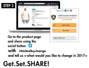 Amazon Share And Win Free UCB Polo T-Shirt Worth Rs.1,599
