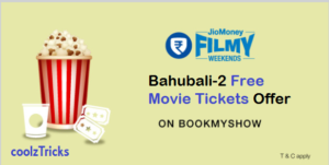 Trick To Book Two Bahubali 2 Movie Tickets Absolutely For Free (Combo Trick)