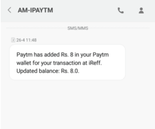 (Proof Added) Get Free Rs.8 Paytm Cash By Completing 1 Min Survey in iReff App