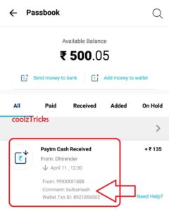Bulb Smash Cash App 20 On Signup 11 Refer Instant Paytm - 