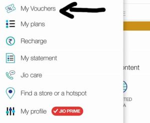 Jio 'My Voucher'-Innovative New feature To Buy, Recharge, Transfer Recharge Vouchers 