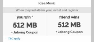 Idea Music App Refer & Earn