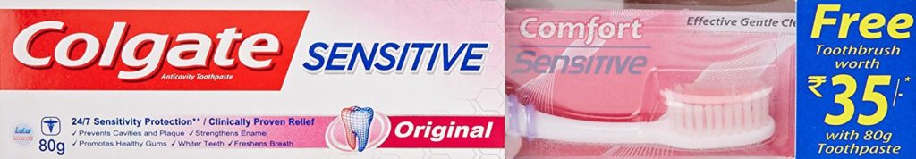 Loot- Amazon Colgate Sensitive Toothpaste+Free Toothbrush In Just Rs.59 Worth Rs.120