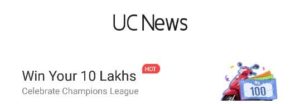 UC News New Contest - Win Rs.100 Paytm,Recharge,Amazon Vouchers