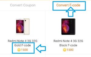 Mi RewardMi Game-Win Mi Reward Tokens & Convert it in Mi F-code & Vouchers
