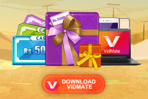 VidmateFun Loot - Win Rs.5000 Paytm Cash,Laptops(Same Like Uc)