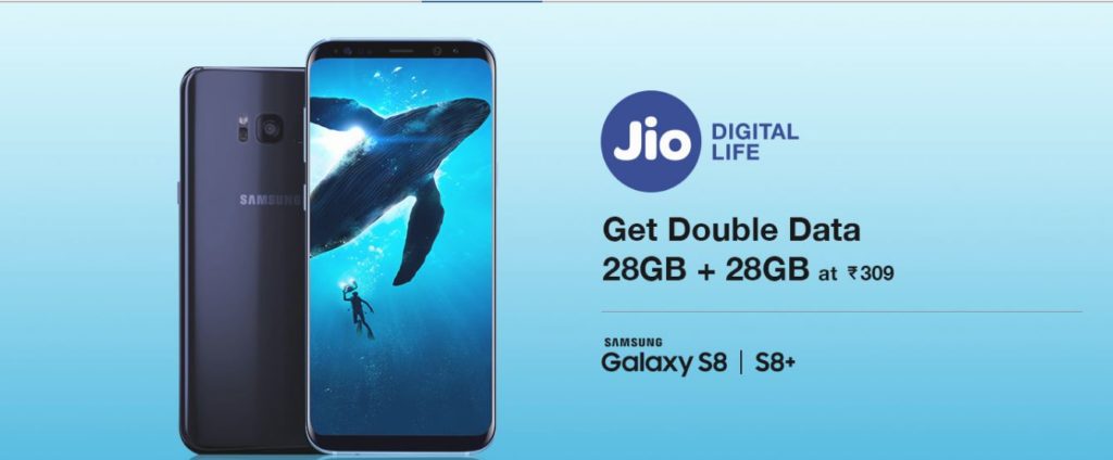 Jio Samsung Offer - Free 10GB or 15 GB Data For Samsung 4G Smartphones