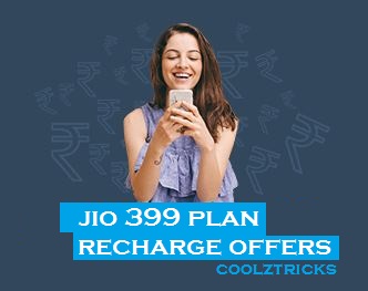 Jio 399 Plan - Best Recharge & Cashback Offers For Jio 399 Plan