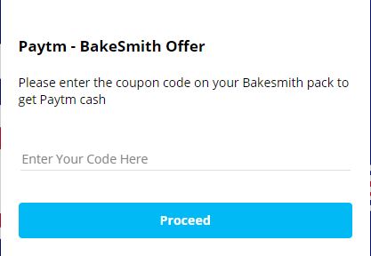 PayTM Parle Bakesmith Offer - Get Free Rs.18 PayTM Cash On Each Pack