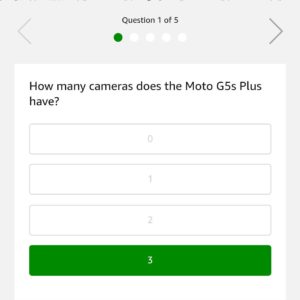 (All Answers)Amazon Quiz Time-Answer & Win Moto G5S Plus Phone