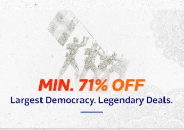 Flipkart Big Freedom Sale Aug'17-All Deals & Loots ,Discounted Products