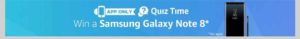(All Answers) Amazon Galaxy Note 8 Quiz – Answer & Win Samsung Galaxy Note 8