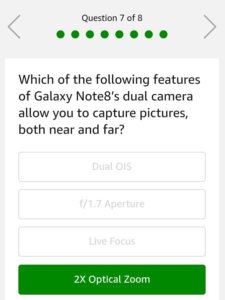 (All Answers) Amazon Galaxy Note 8 Quiz – Answer & Win Samsung Galaxy Note 8