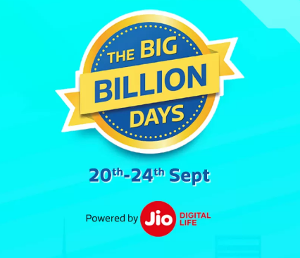 Flipkart Big Billion Days: Get Loot Deals And Huge Discounts(20-24 Sept)