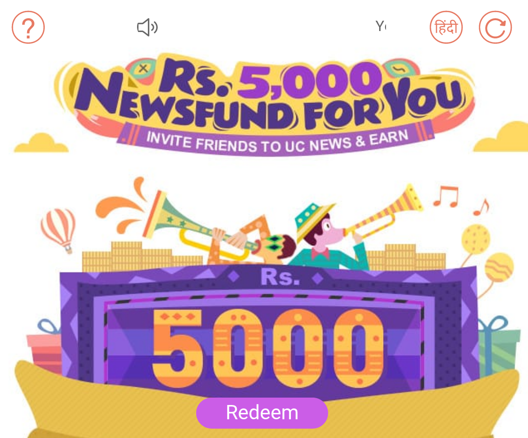 [Maha Loot] Refer & Earn Rs.5000 Directly In PayTM From UC News(Rs.2000 On Signup)