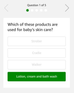 Amazon Aveeno Baby Quiz - Answer & Win Hampers Worth Rs 2 Lakhs