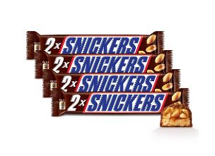 (Best) Snickers Chocolate Duos Bar,80g(Pack of 4) In Just Rs.200(Worth Rs.400)