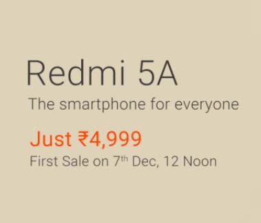 (Hatke Review) Xiaomi Launched Redmi 5A In Just Rs.4999 In Flipkart